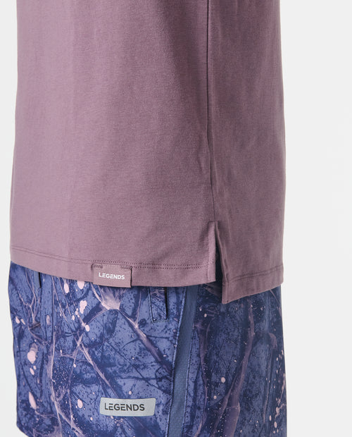 Aviation Tee Split-Hem Rhapsody