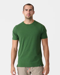 Aviation Tee Split-Hem Sierra