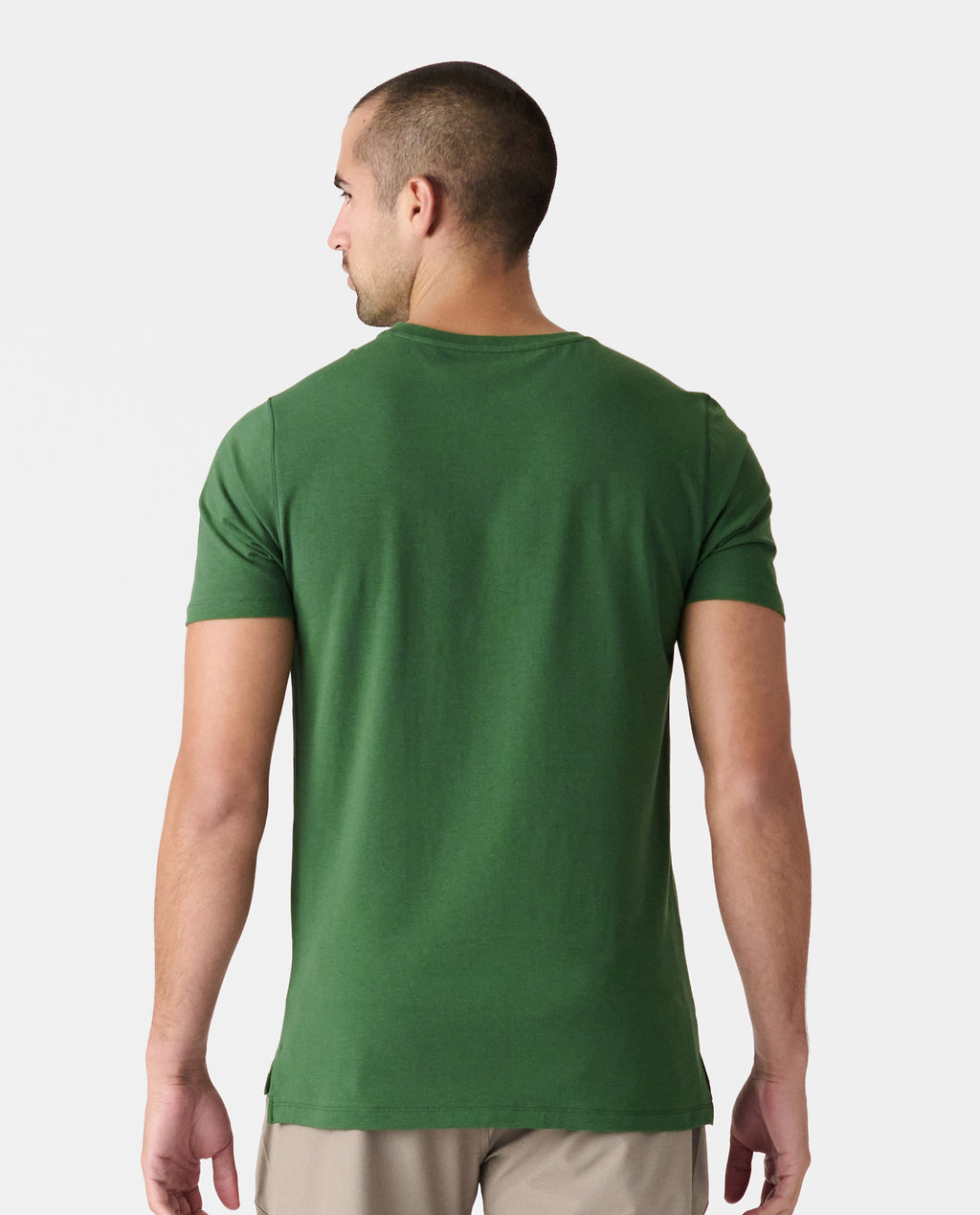 Aviation Tee Split-Hem Sierra