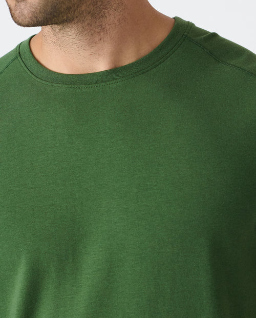 Aviation Tee Split-Hem Sierra