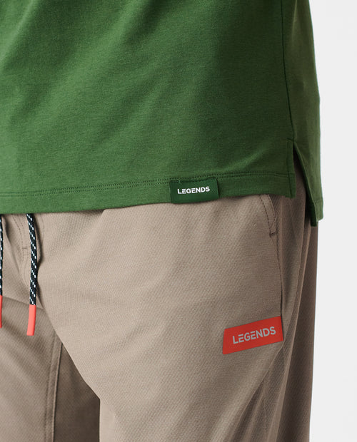 Aviation Tee Split-Hem Sierra