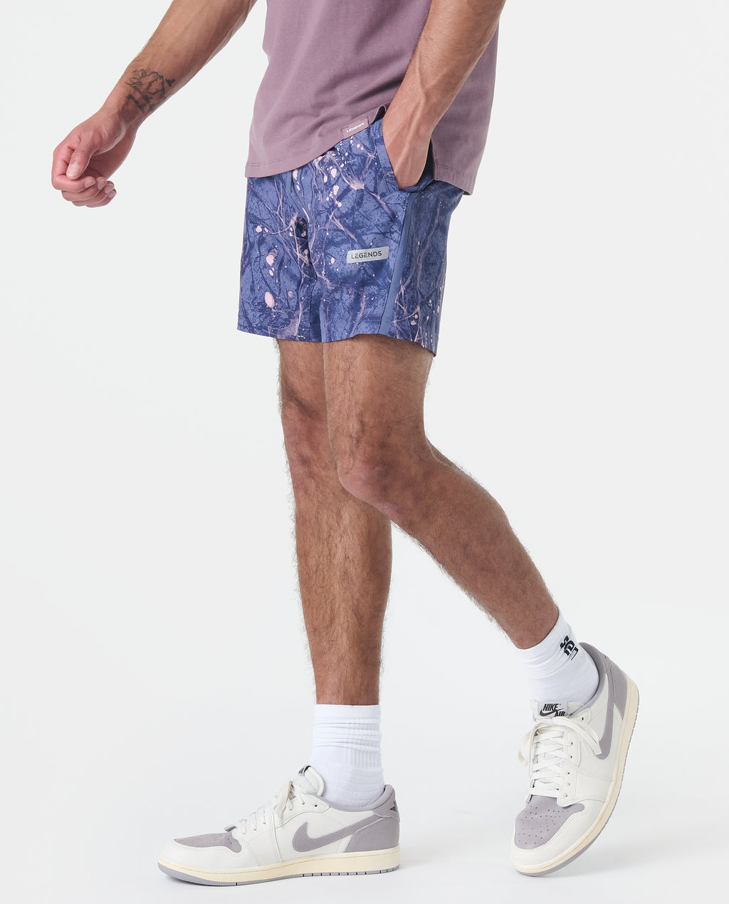 Bishop Short Saltwater Nightshadow Blue