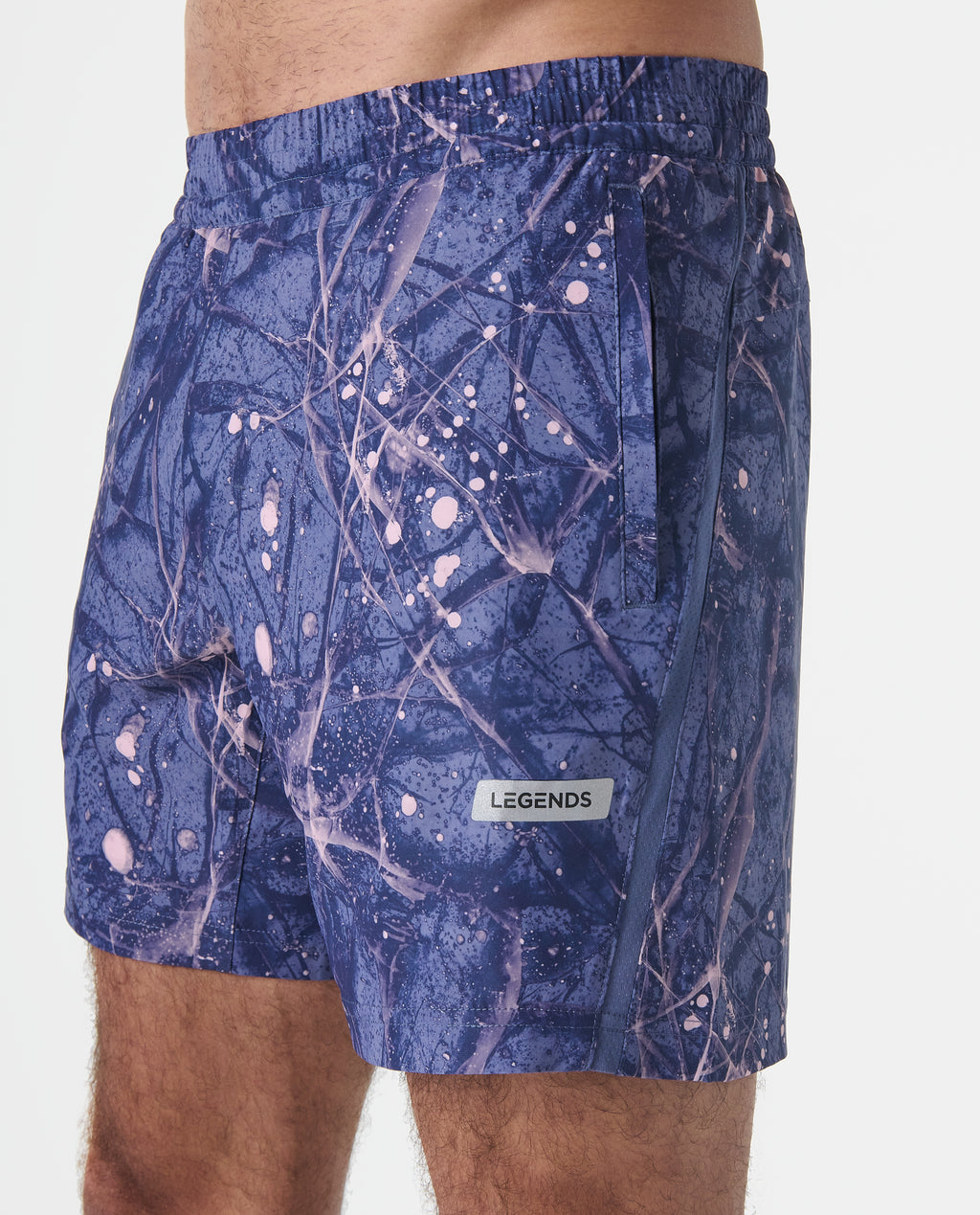 Bishop Short Saltwater Nightshadow Blue