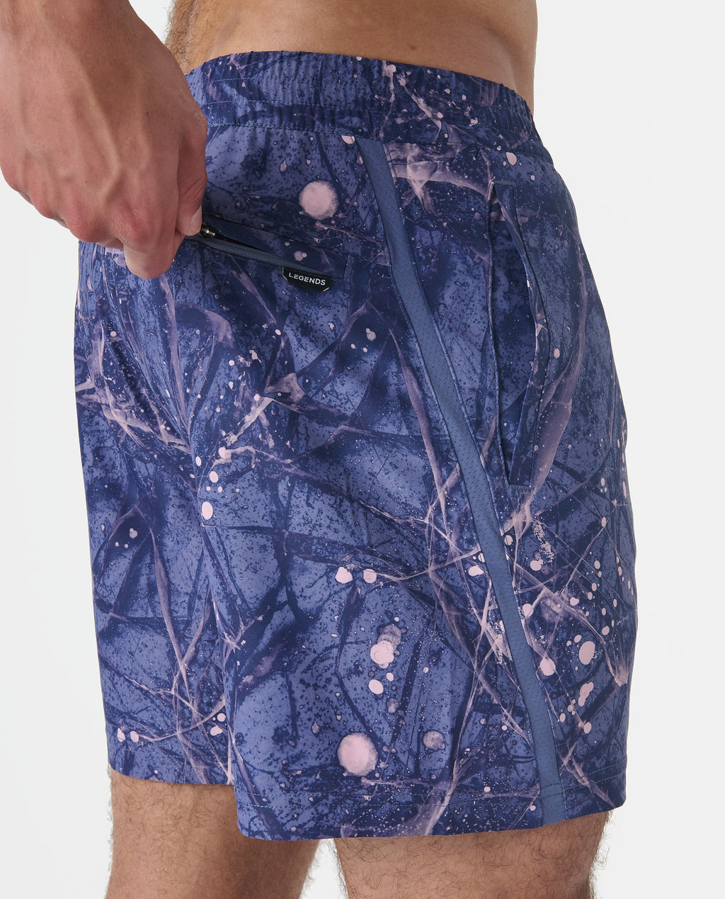 Bishop Short Saltwater Nightshadow Blue