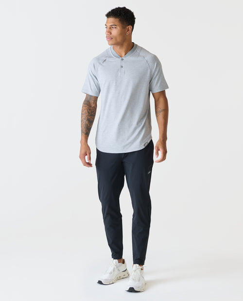 Enzo Blade Polo Heather Gray