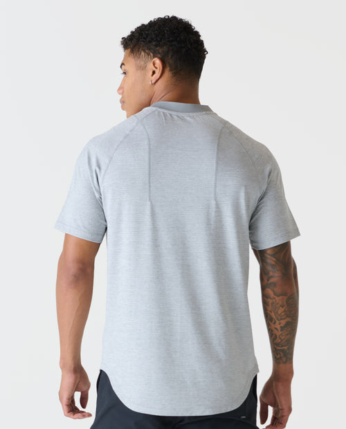 Enzo Blade Polo Heather Gray