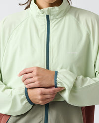 Bryn Jacket Dewdrop Block