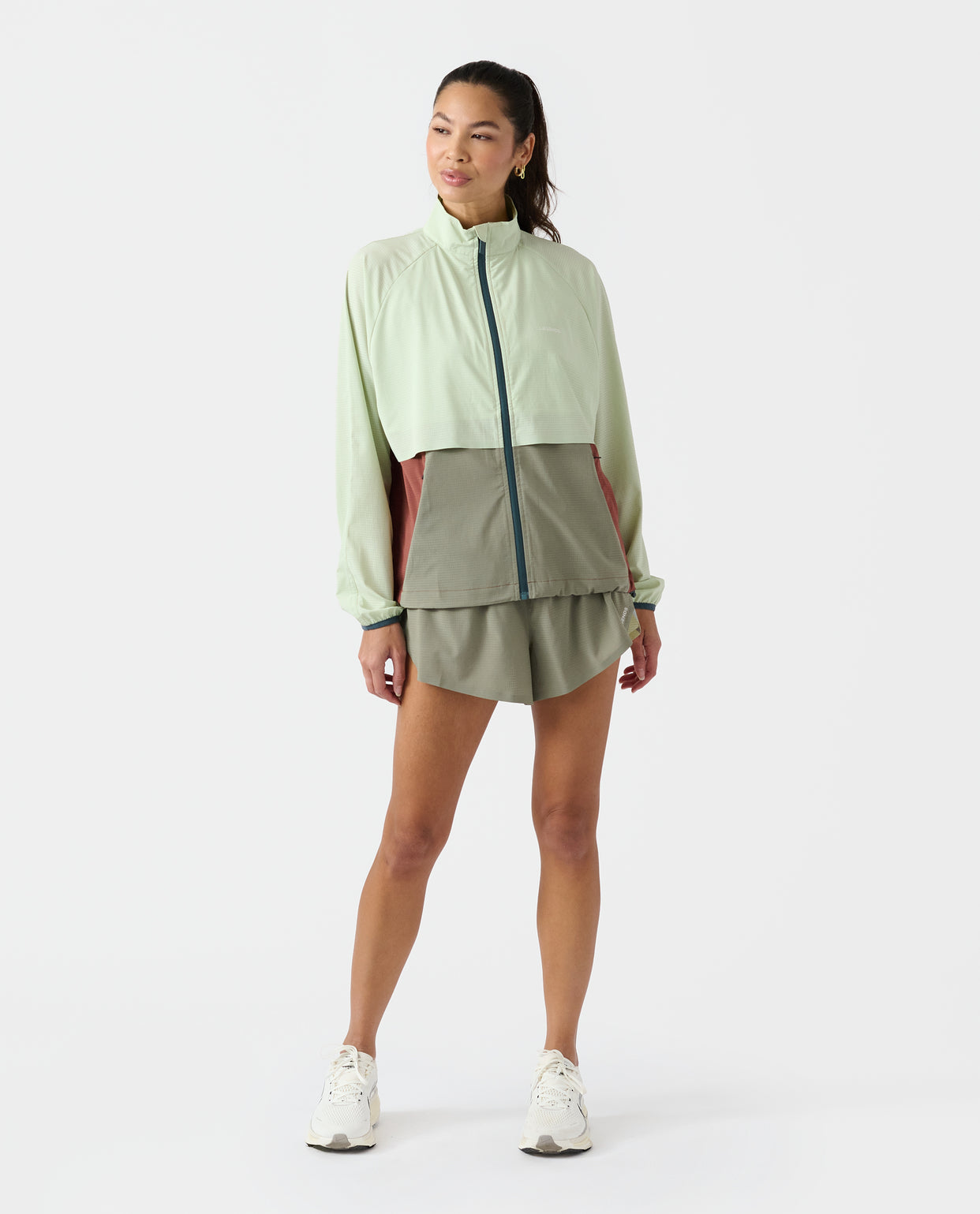 Bryn Jacket Dewdrop Block