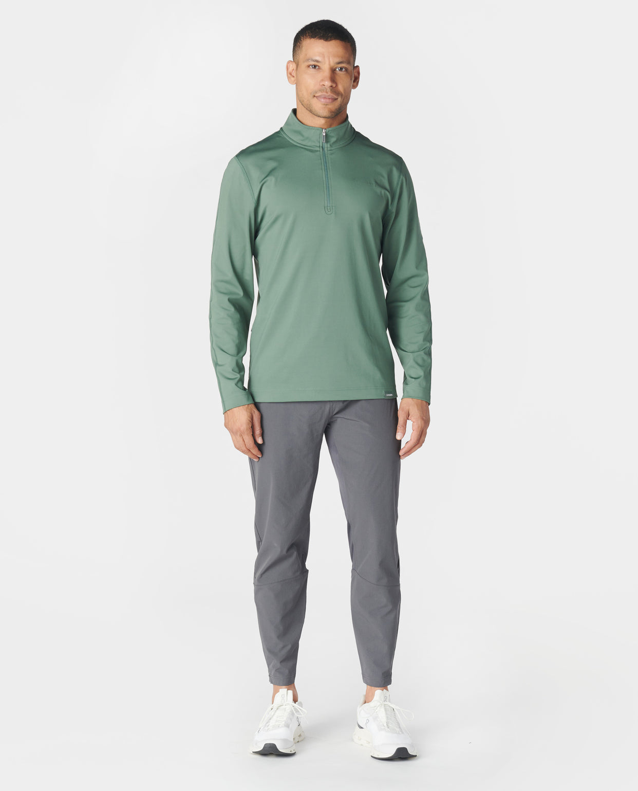 Sergio Tacchini CARSON - Pantalon de survêtement - black vibrant orange/noir Sergio Tacchini CARSON - Pantalon de survêtement - black vibrant orange/noir