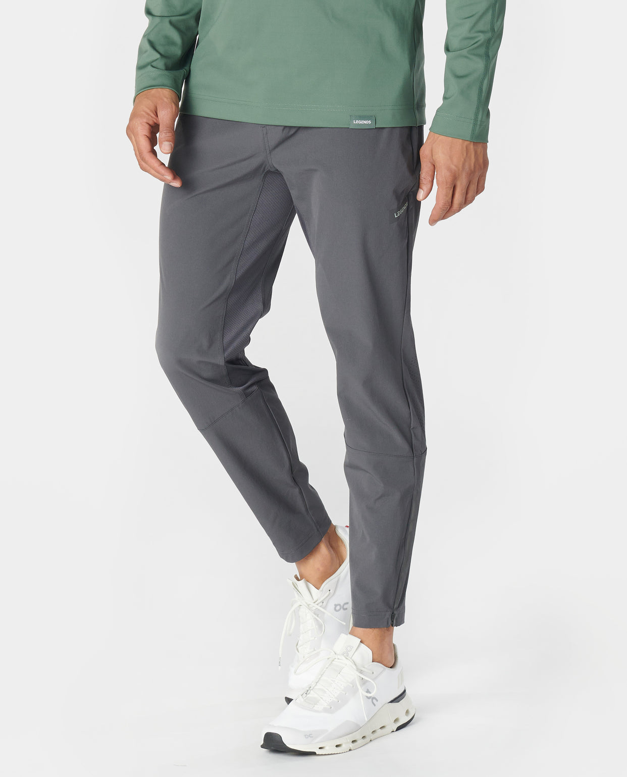 Carson Pant Charcoal Gray