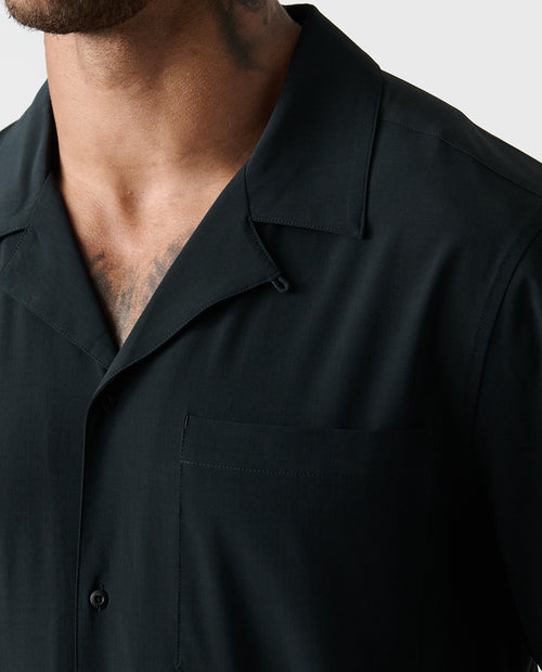 Chief Camp Collar Shirt Black