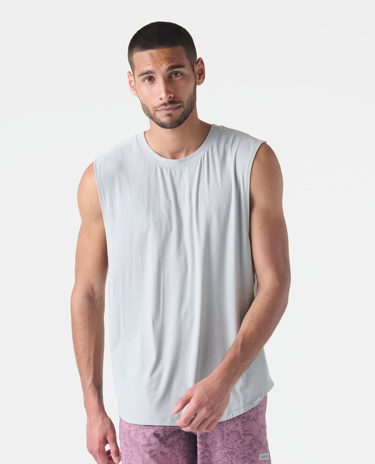 Circuit Tank Heather Gray