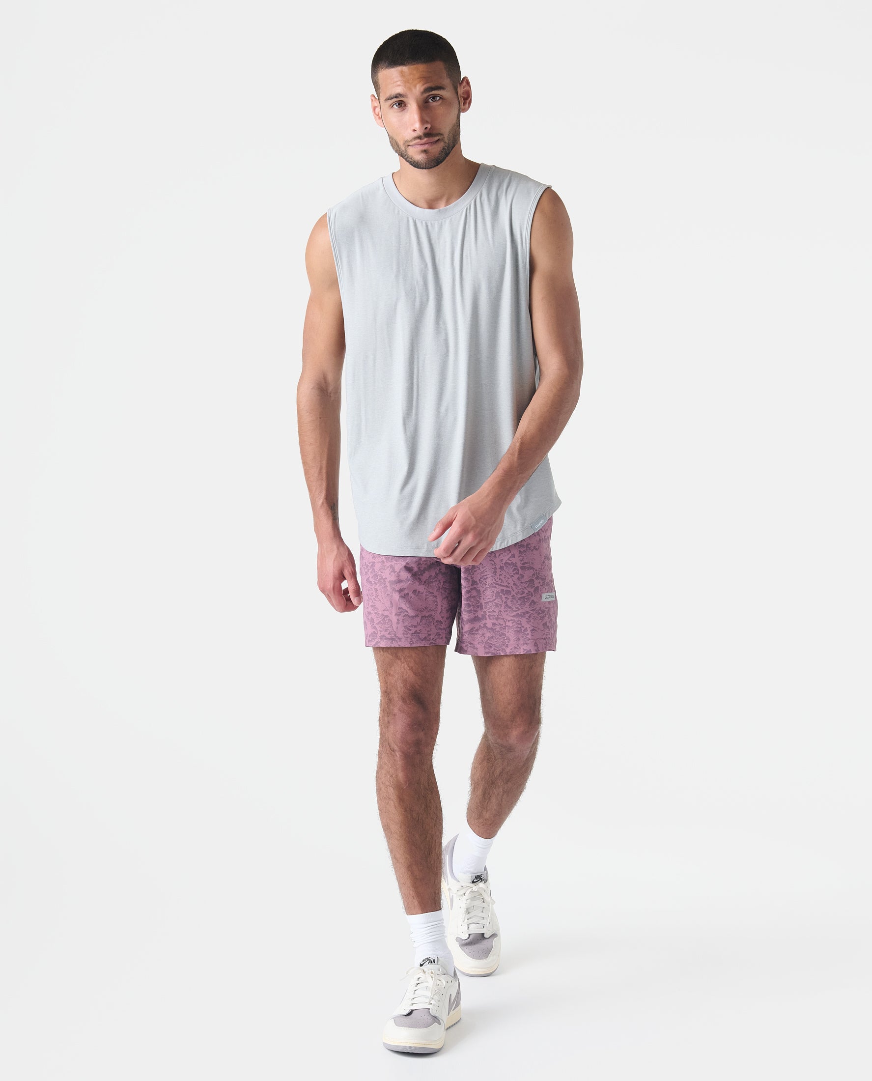 Circuit Tank Heather Gray