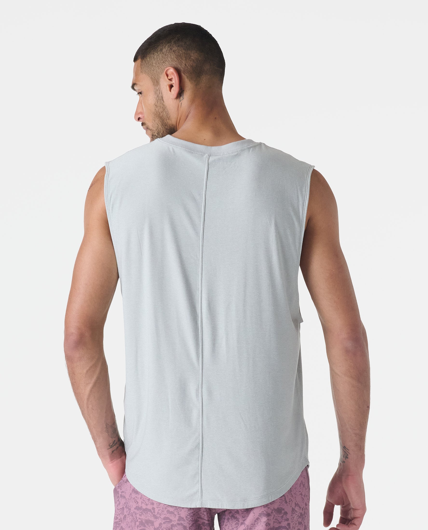 Circuit Tank Heather Gray