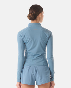 Colbey Quarter Zip Bluestone - 4