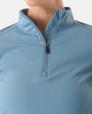 Colbey Quarter Zip Bluestone - 8