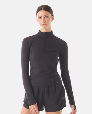 Colbey Quarter Zip Onyx - 1