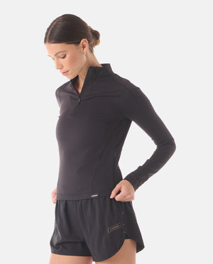 Colbey Quarter Zip Onyx - 2
