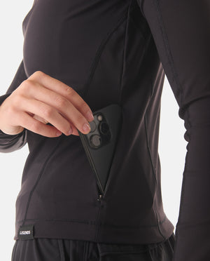Colbey Quarter Zip Onyx - 5