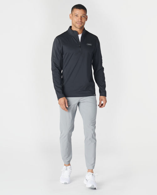 Culver Quarter Zip Black