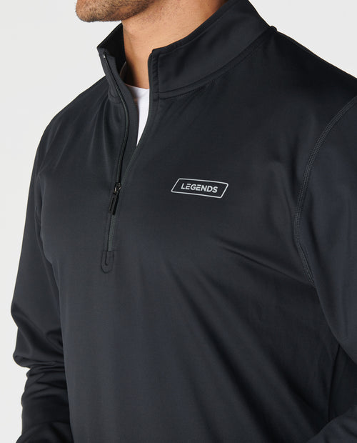 Culver Quarter Zip Black