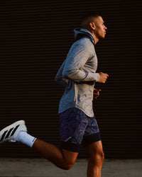 Enzo Hooded LS Ocean Heather