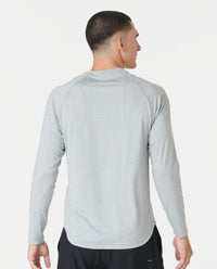 Enzo LS Tee Heather Gray