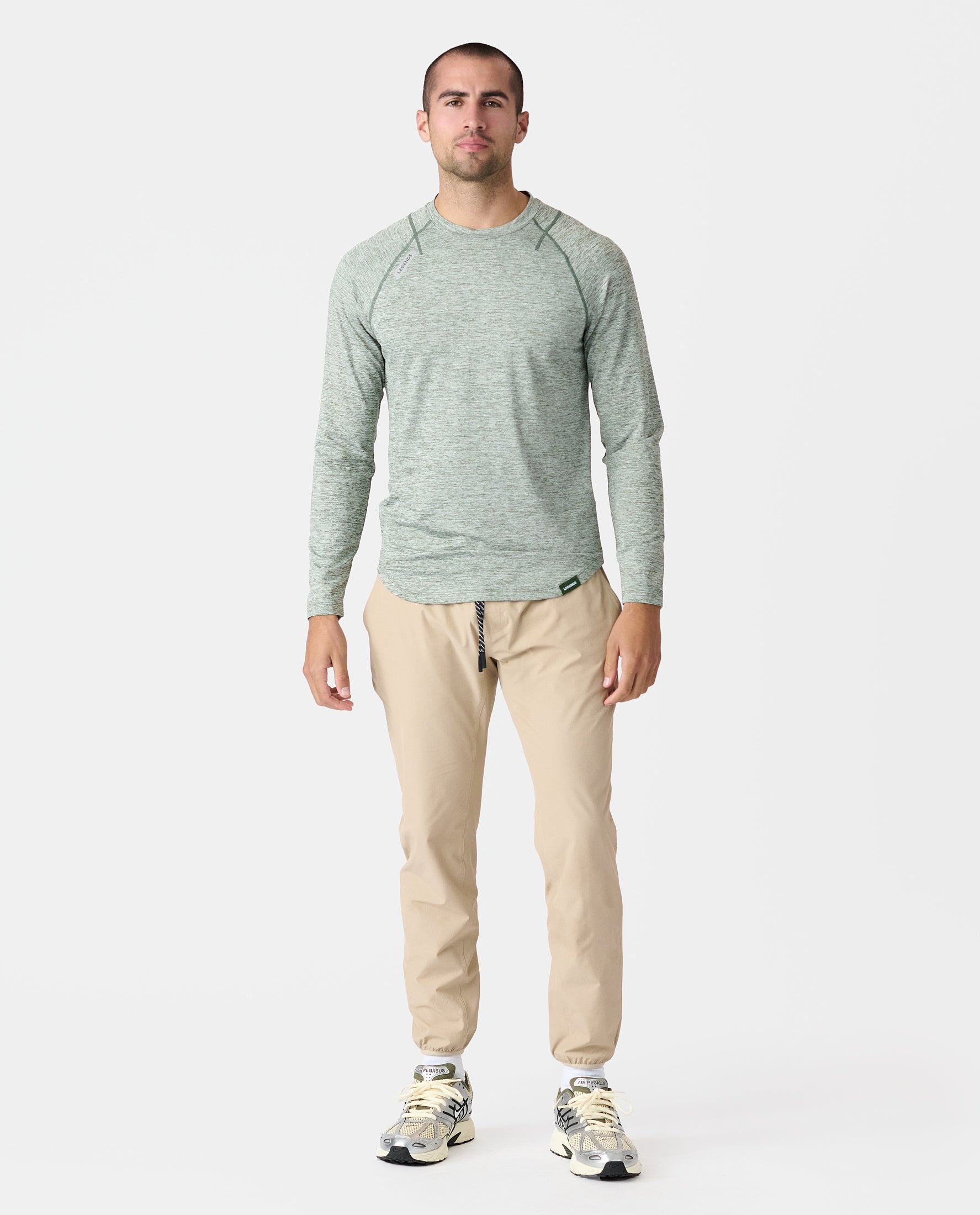 Enzo LS Tee Sierra Heather