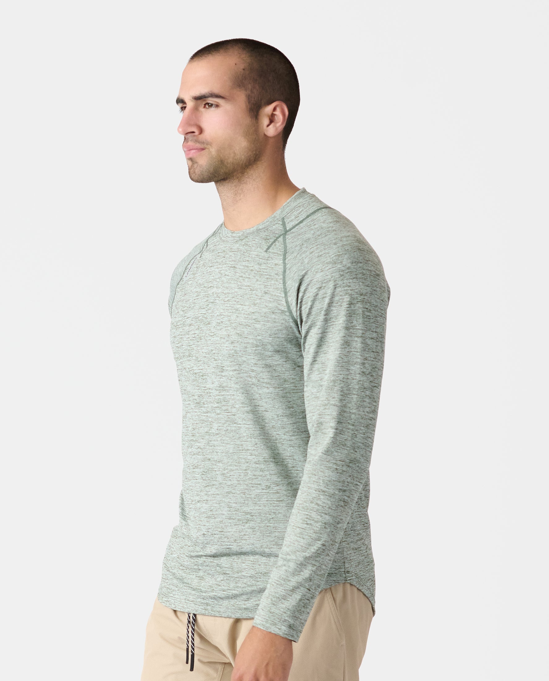 Enzo LS Tee Sierra Heather