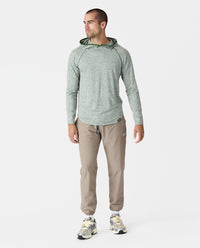 Enzo Hooded LS Sierra Heather