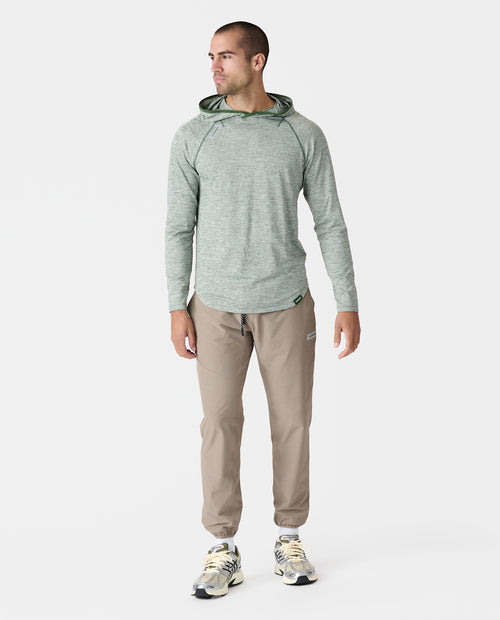 Enzo Hooded LS Sierra Heather