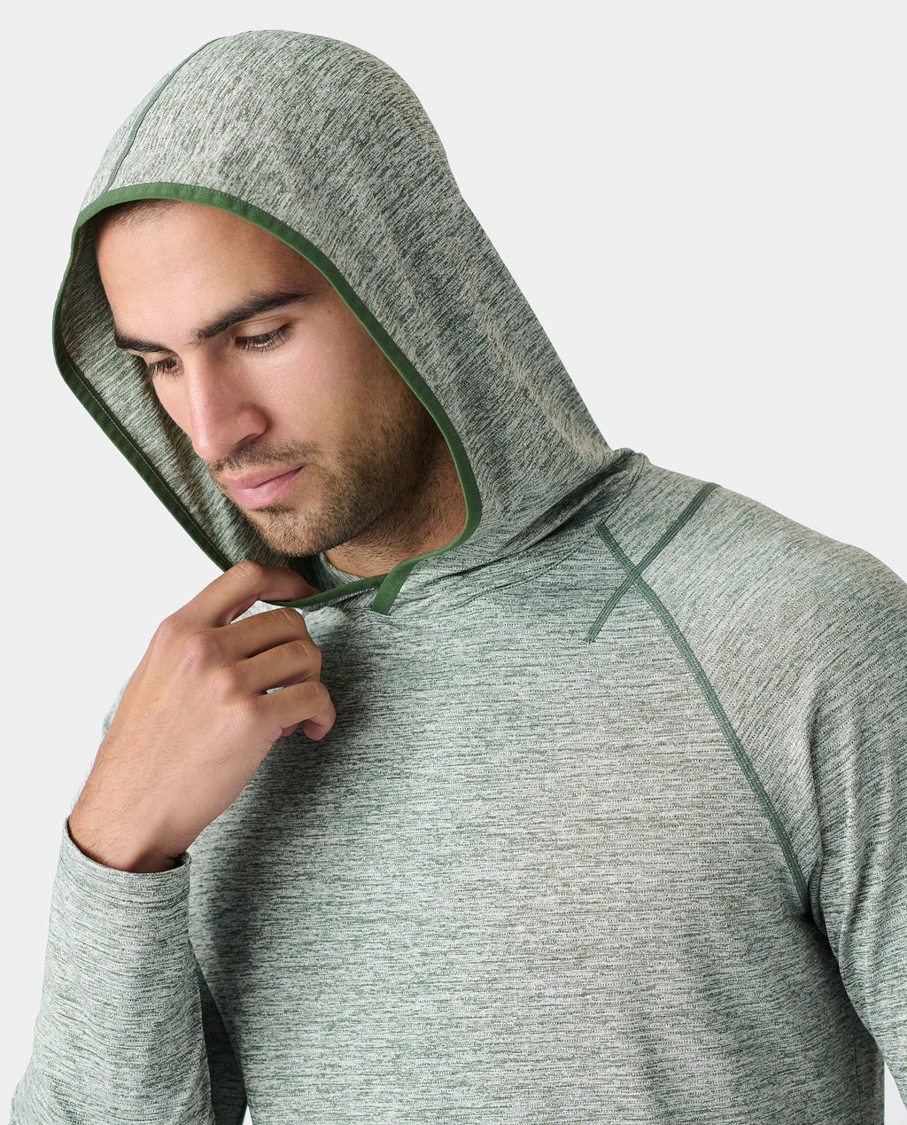 Enzo Hooded LS Sierra Heather