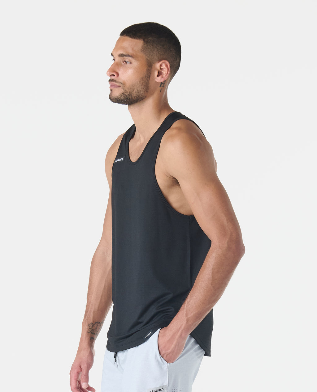 Enzo Tank Black