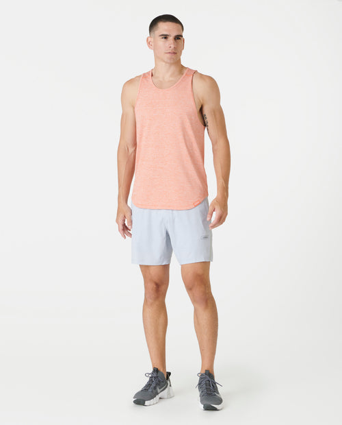 Enzo Tank Coral Heather