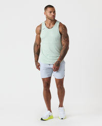 Enzo Tank Dusty Sage Heather