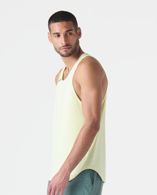 Enzo Tank Honeydew Heather