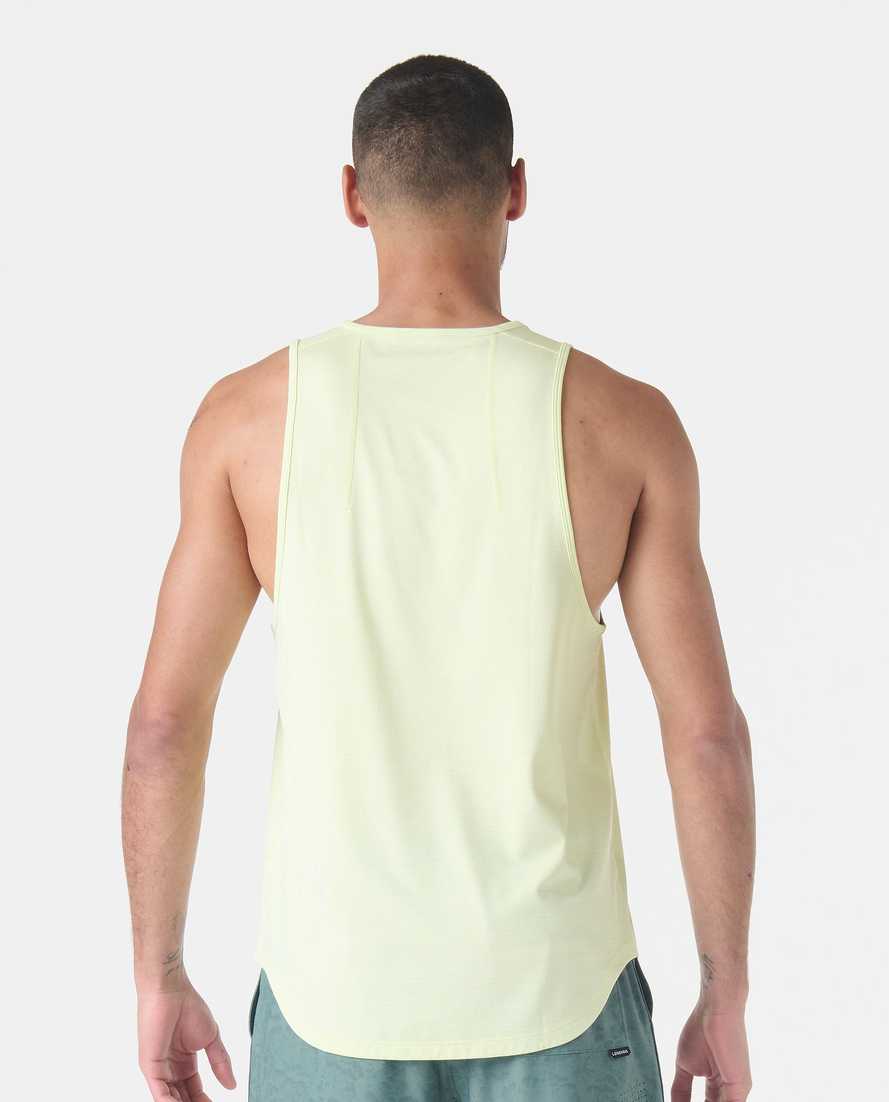 Enzo Tank Honeydew Heather
