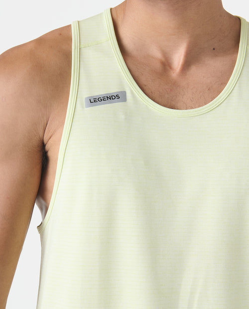 Enzo Tank Honeydew Heather