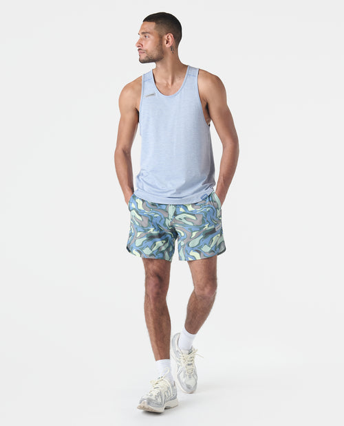 Enzo Tank Sea Heather