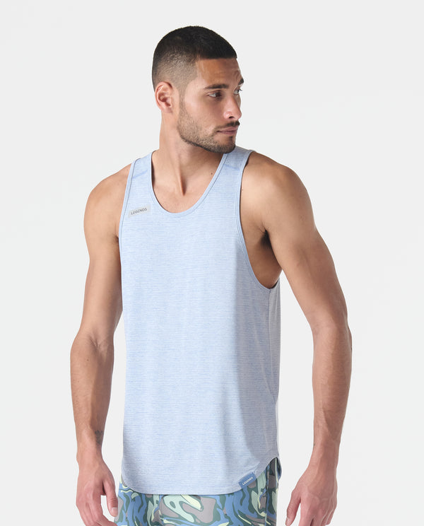 Enzo Tank Sea Heather