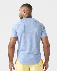 Enzo Tee Azure Heather