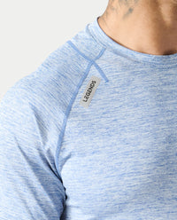 Enzo Tee Azure Heather