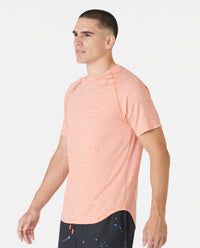 Enzo Tee Coral Heather