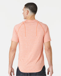 Enzo Tee Coral Heather