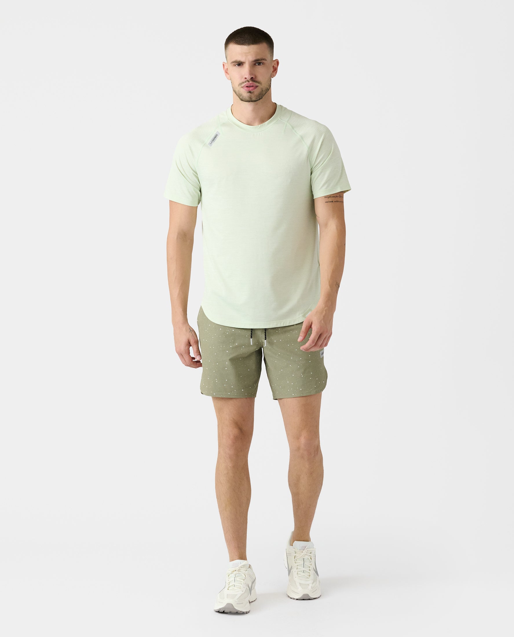 Enzo Tee Dewdrop Heather