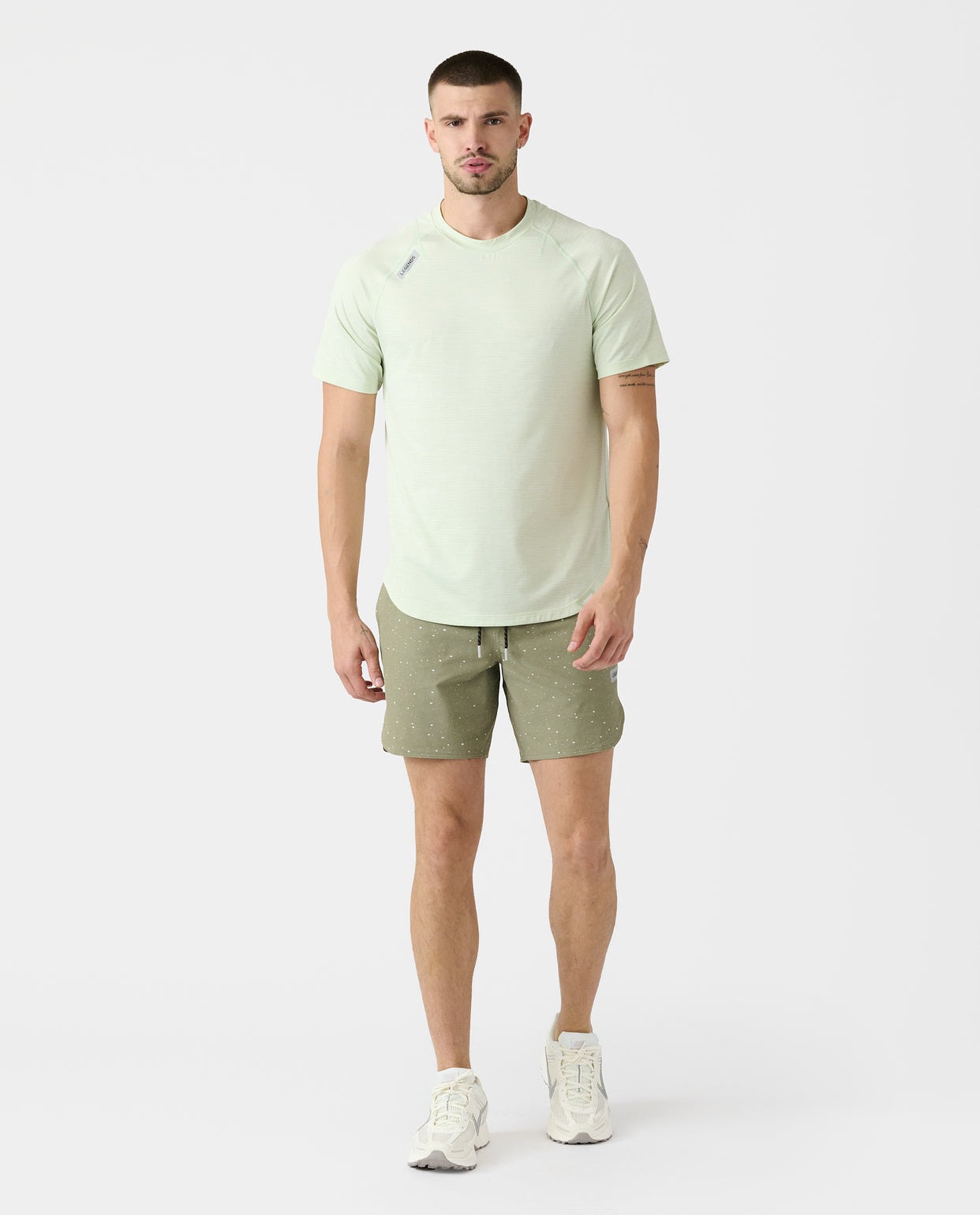 Enzo Tee Dewdrop Heather