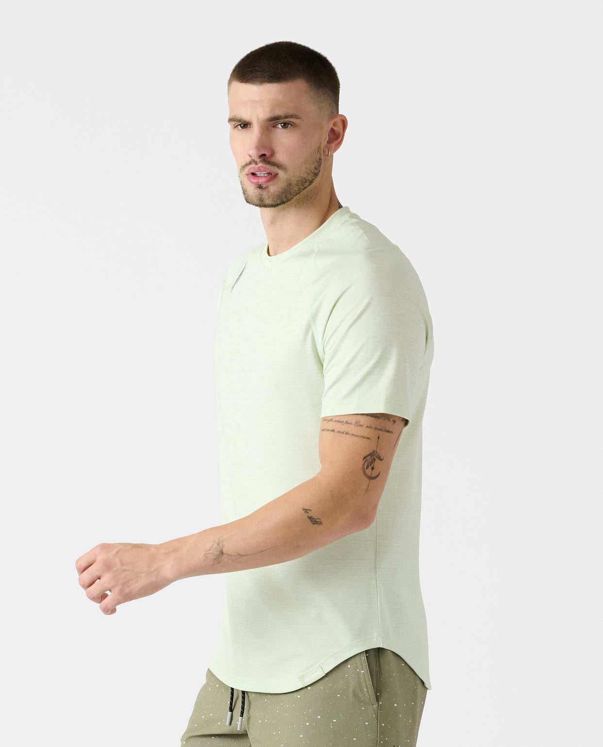 Enzo Tee Dewdrop Heather