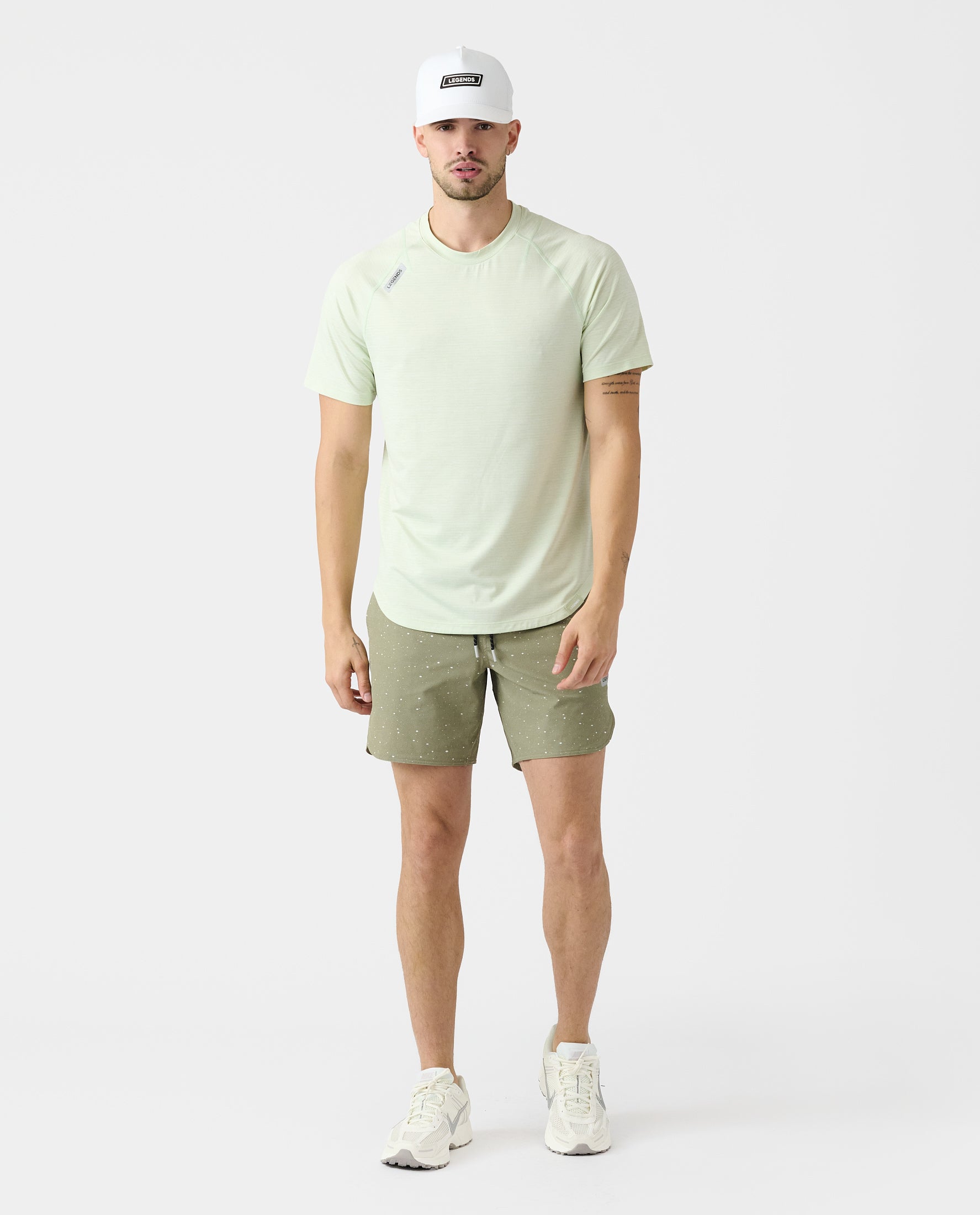 Enzo Tee Dewdrop Heather