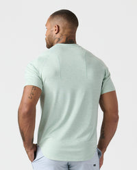 Enzo Tee Dusty Sage Heather