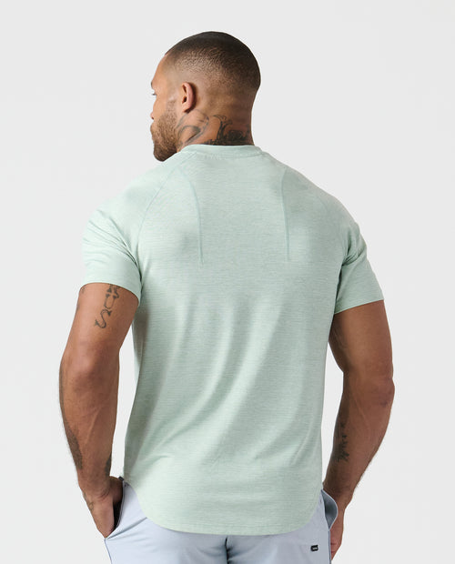 Enzo Tee Dusty Sage Heather